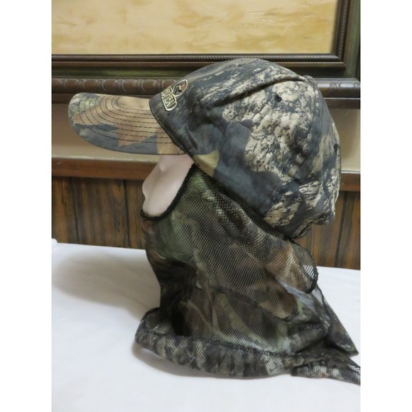 REDHEAD CAMO CAP WITH CAMO MISQUITO OR CAMO NETTING - Picture 3 of 5